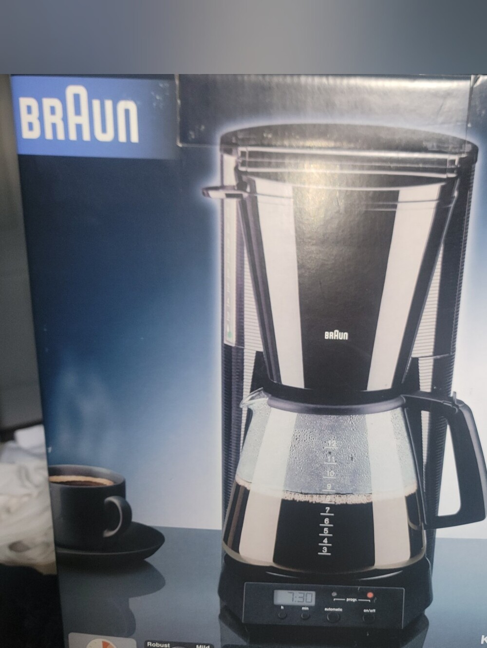 Braun FlavorSelect KF 180 B coffee maker (NOS)